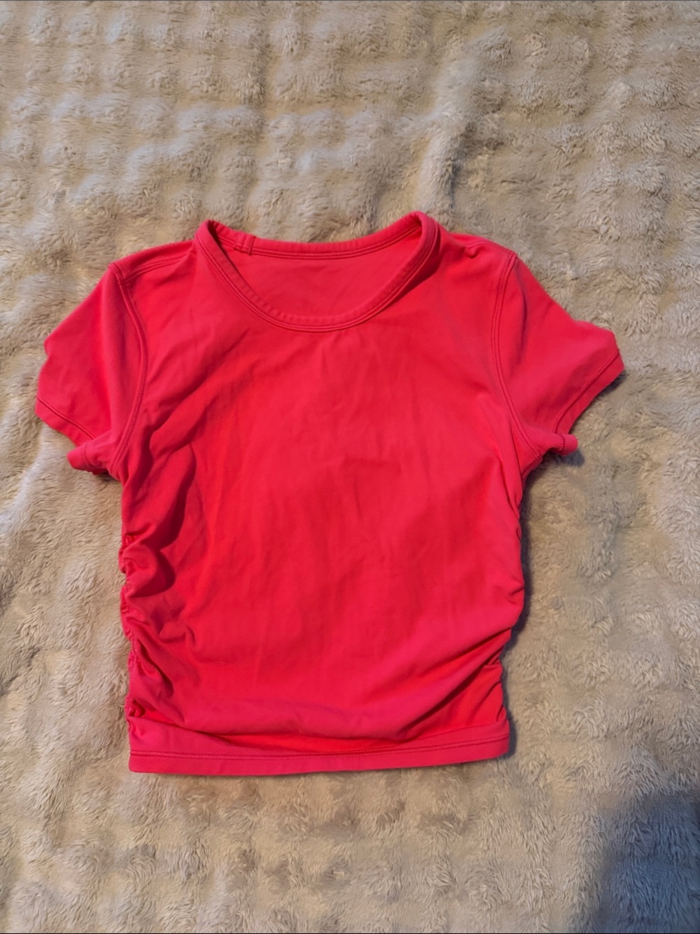 Lululemon Women’s ' Bright Pink Short Sleeve Tee
